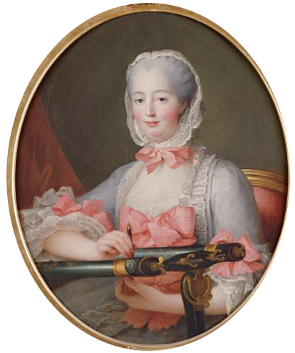 Portrait de Jeanne Antoinette Poisson, marquise de Pompadour, 1764, François-Hubert Drouais