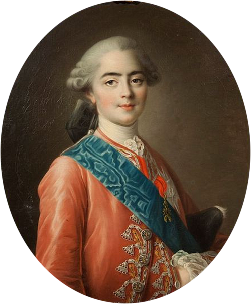 Portait of Count of Provence, 1772, François-Hubert Drouais