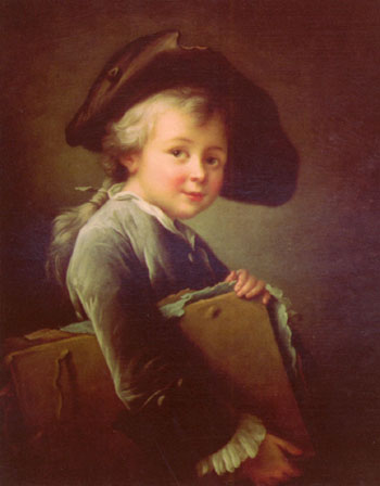 Le jeune élève - Le comte de Choiseul en élève modèle, 1761, François-Hubert Drouais