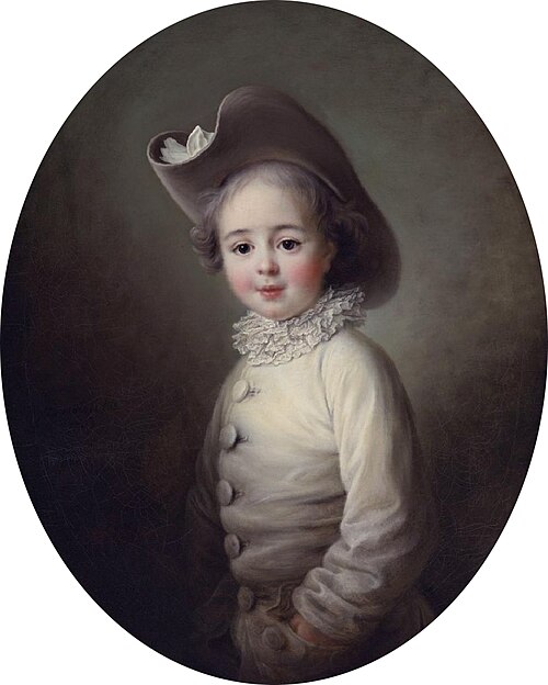 Marie-Jean Hérault de Séchelles at age 4, 1763, François-Hubert Drouais
