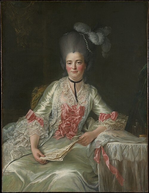 Marie Rinteau, called Mademoiselle de Verrières, 1761, François-Hubert Drouais