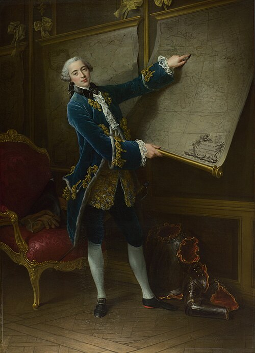 Le Comte de Vaudreuil, 1758, François-Hubert Drouais