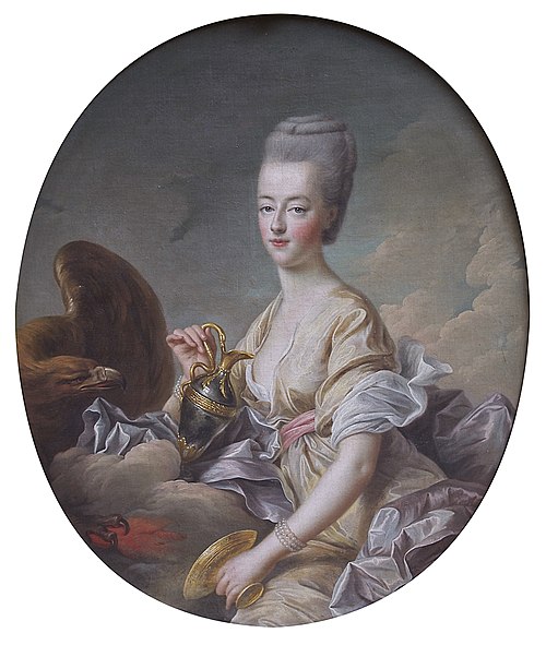 Madame la Dauphine Marie-Antoinette, en Hébé, 1773, François-Hubert Drouais