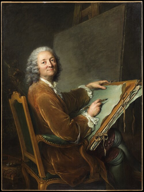 Hubert Drouais, the Artist's father, 1760, François-Hubert Drouais