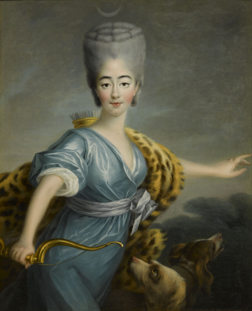 Portrait allégorique de Marie-Joséphine-Louise de Savoie, comtesse de Provence, 1773, François-Hubert Drouais