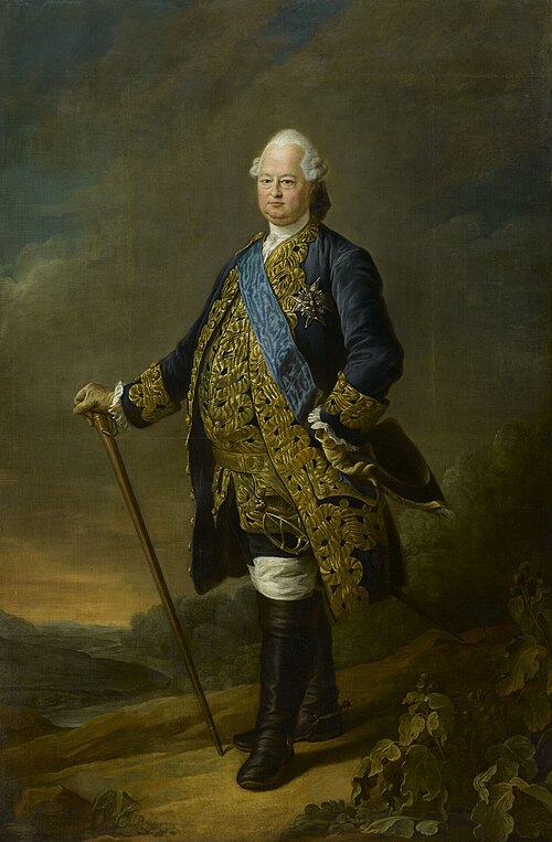 Louis de Bourbon, comte de Clermont, lieutenant général des armées du Roi (1709-1771), 1771, François-Hubert Drouais