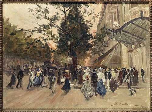 Le boulevard des Capucines, 1905, Georges Émile Carette