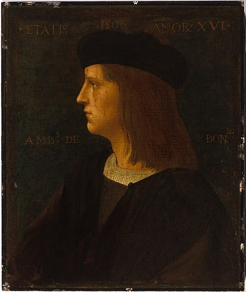 Portrait of a Young Man, 1506, Giovanni Ambrogio de Predis