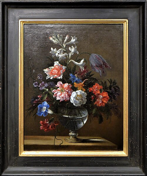 Vase de fleurs, , Nicolas Baudesson