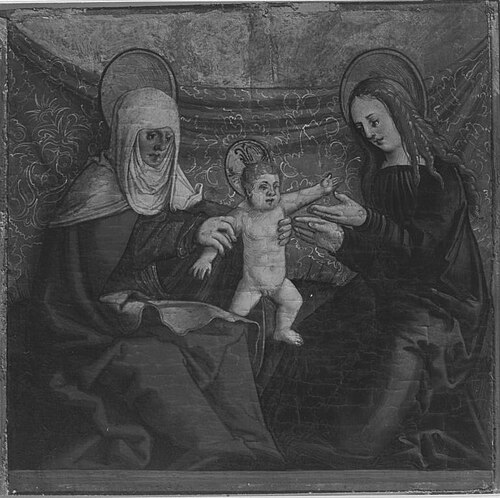 Madonna and Child with Saint Anne (The first step), 1512, Sebastian Dayg