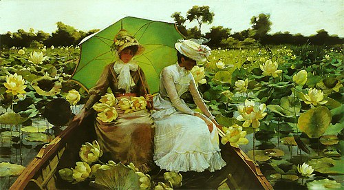 Nénuphars, 1888, Charles Courtney Curran