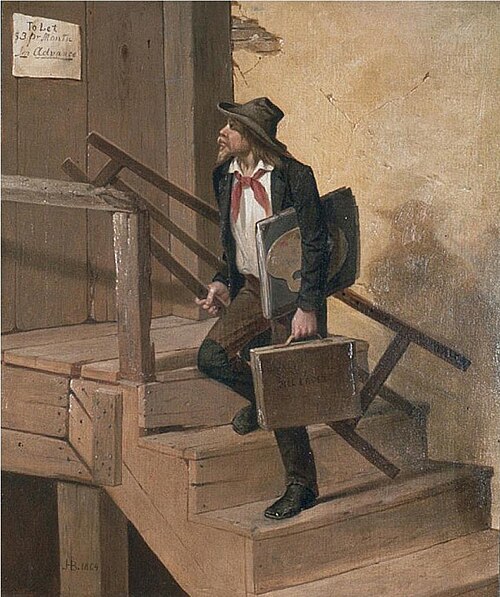 Studio to Let, 1864, James Henry Beard