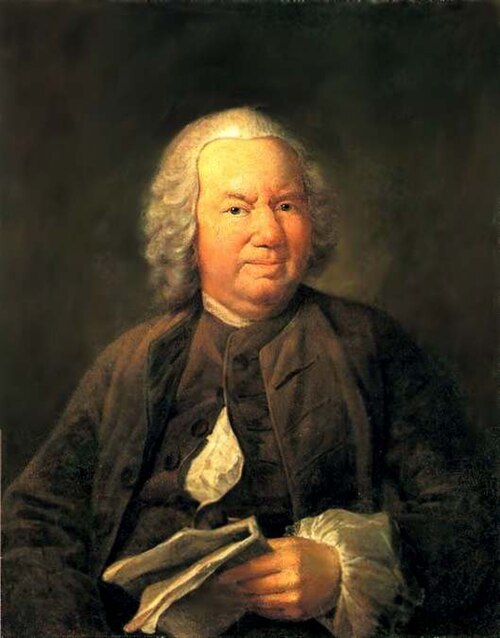 Porträt des K.A. Khripunov, 1757, Ivan Argounov