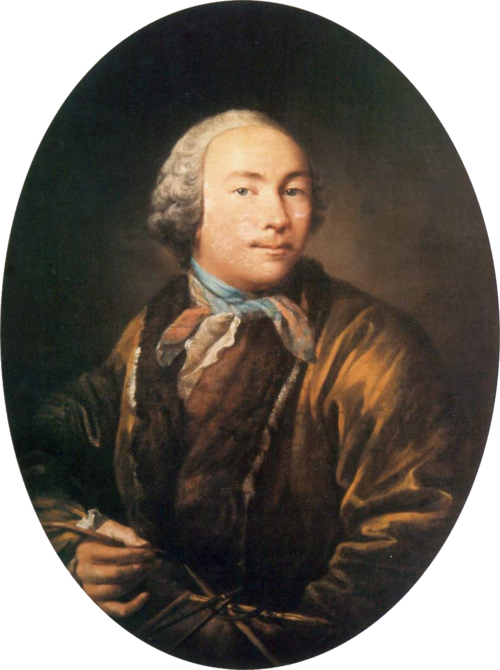 Selbstporträt, 1750, Ivan Argounov