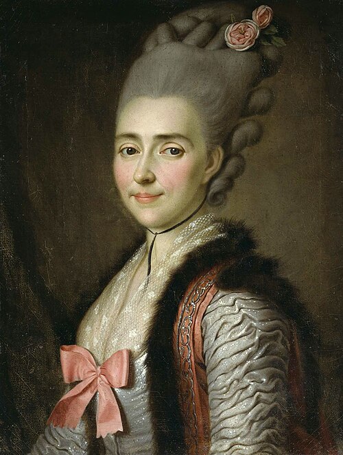 Porträt der Catherine Melgunova (1757-1810), 1777, Ivan Argounov