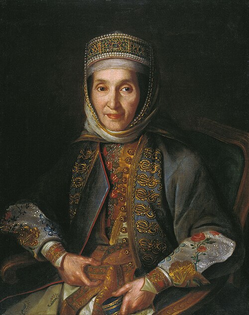 Портрет А.А. Лазаревой, 1769, Ivan Argounov