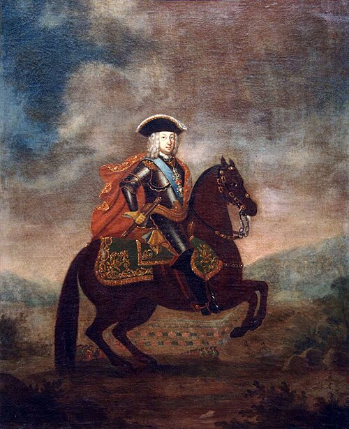 Portrait of Boris Sheremetev, 1753, Ivan Argounov