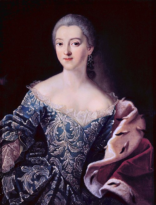 Portrait of Princess Ekaterina Alexandrovna Lobanova-Rostovskaya, 1754, Ivan Argounov