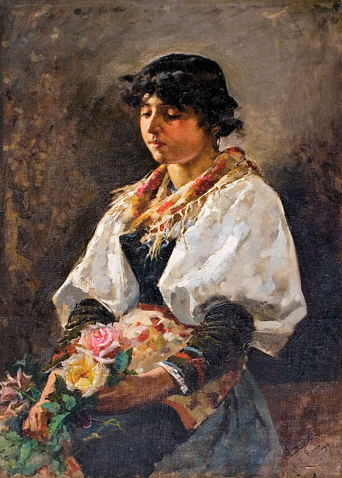 Woman from Ciociaria, 1889, Enrique Simonet