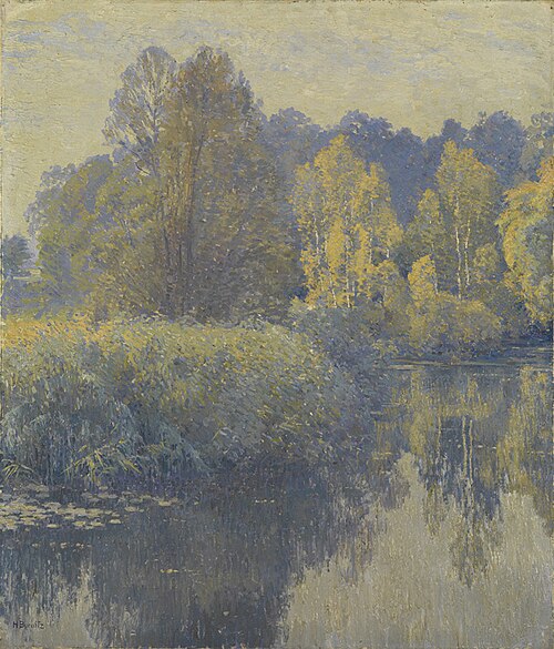 Frühnebel, 1906, Hans Burnitz