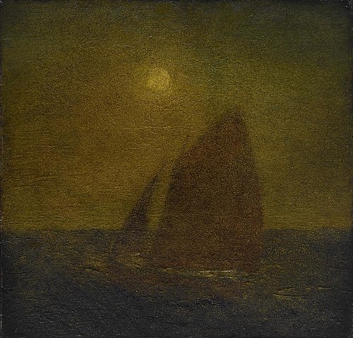 Misty Moonlight, 1885, Albert Pinkham Ryder