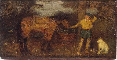 The Hunter, 1880, Albert Pinkham Ryder