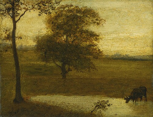 The Watering Place, 1880, Albert Pinkham Ryder