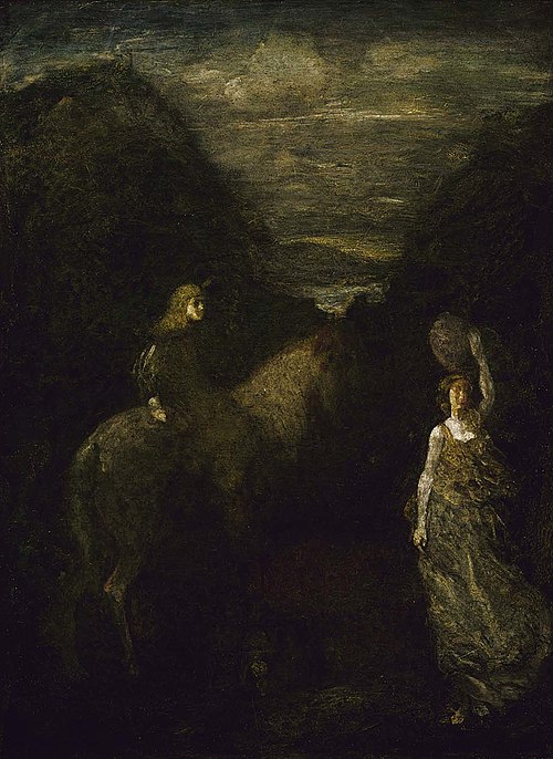 King Cophetua and the Beggar Maid, 1907, Albert Pinkham Ryder
