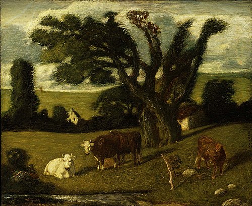 Pastoral Study, 1897, Albert Pinkham Ryder