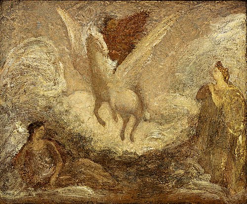 Pegasus Departing, , Albert Pinkham Ryder