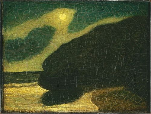 Moonlit Cove, 1880, Albert Pinkham Ryder