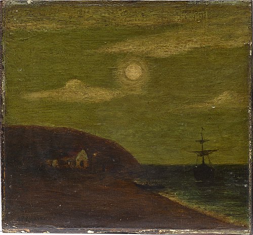 Seascape, , Albert Pinkham Ryder