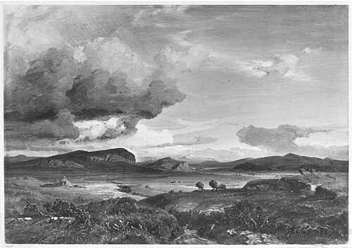 Gewitterlandschaft, 1865, Cäsar Metz