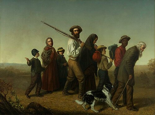 Union Refugees, 1865, George W. Pettit