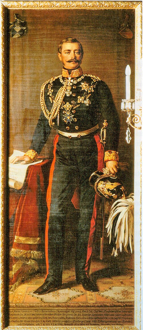 Fürst Karl Anton von Hohenzollern-Sigmaringen (1811-1885), reg. 1848 -1850, 1854, Richard Lauchert
