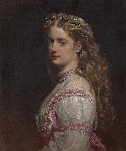 Marie von Flemming, Baroness Von Ploetz (1843-1925), 1868, Richard Lauchert