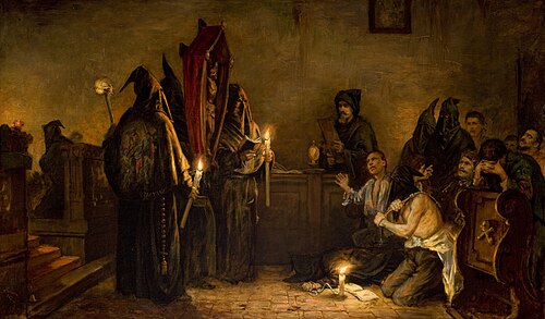 Flagellants, 1871, Emanuel Herncisz