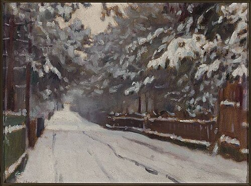 Winter morning II, , Władysław Majewski