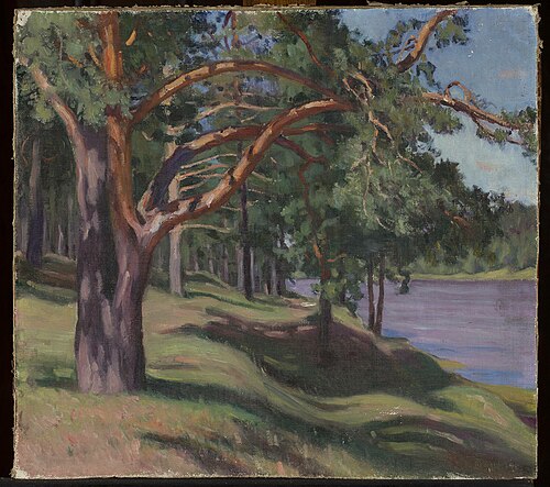 Forest on the Neman I, , Władysław Majewski