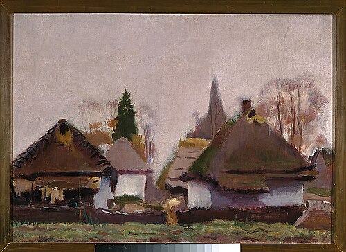 Landscape near Tyniec, 1905, Ignacy Marek