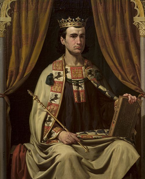 Alfonso X el Sabio, 1850, Joaquín Domínguez Bécquer
