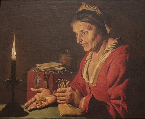 L'avarice, 1637, Matthias Stom