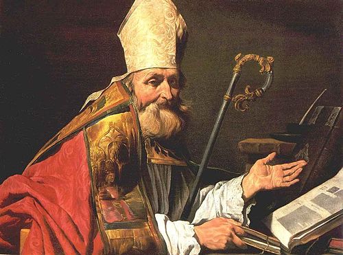 Saint Ambrose, 1635, Matthias Stom