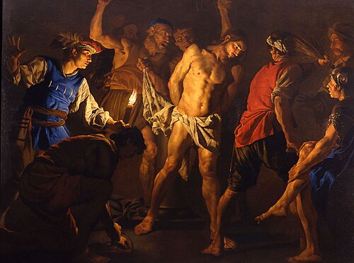 Flagellation of Christ, 1650, Matthias Stom