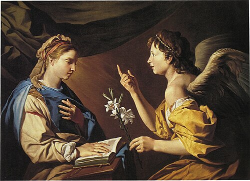 Annunciation, 1630, Matthias Stom