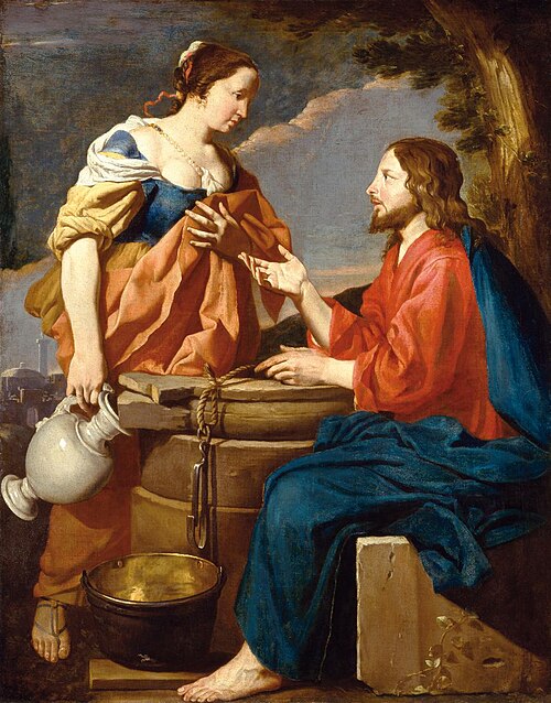 Christus und die Samariterin, 1630, Matthias Stom