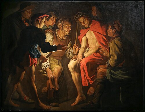 Mocking at Christ, 1640, Matthias Stom