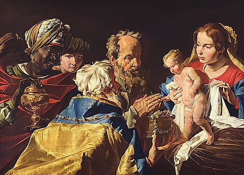 The Adoration of the Magi, 1645, Matthias Stom