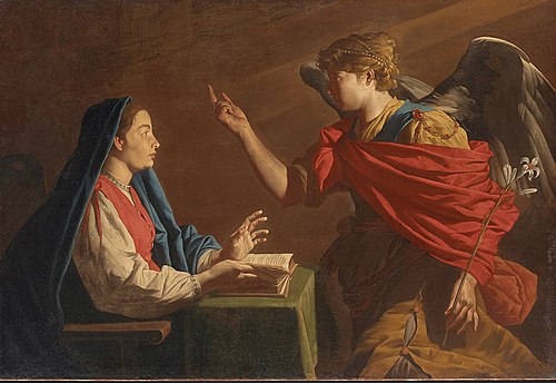 The Annunciation, 1630, Matthias Stom