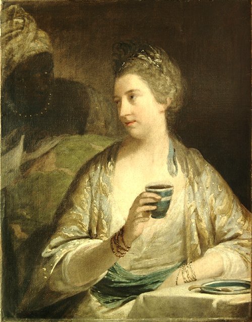 Portrait of Mrs. Reid in the Character as a Sultana, 1763, Robert Edge Pine